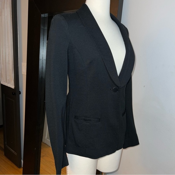 7 For All Mankind Women’s Tuxedo Style Blazer Size Small - Picture 2 of 11